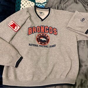 Broncos NFL Sweatshirt Gray